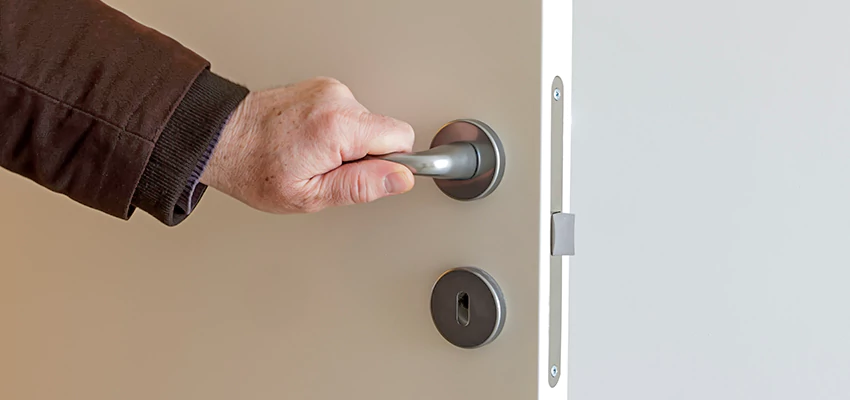 Restroom Locks Privacy Bolt Installation in Gardena, California